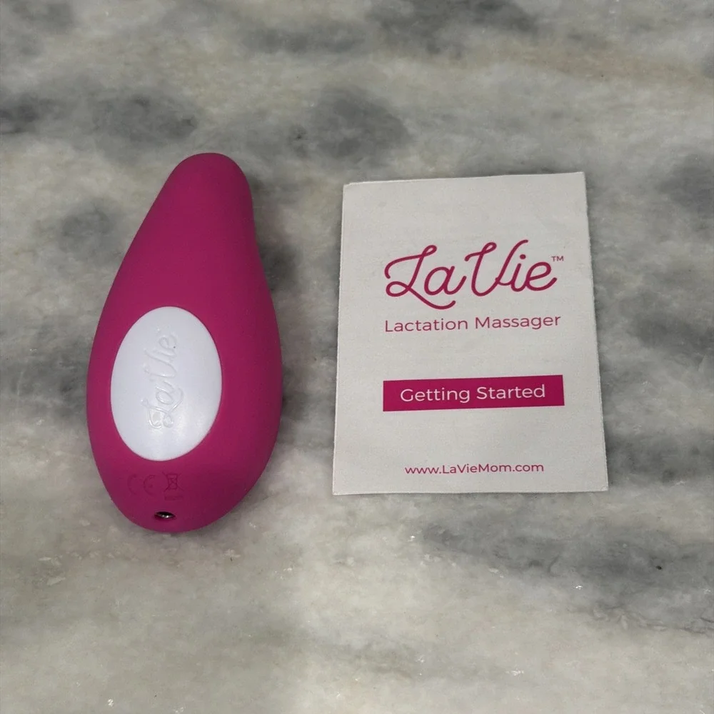 LaVie Lactation Massager Breastfeeding Pumping Massager Untested No Charger